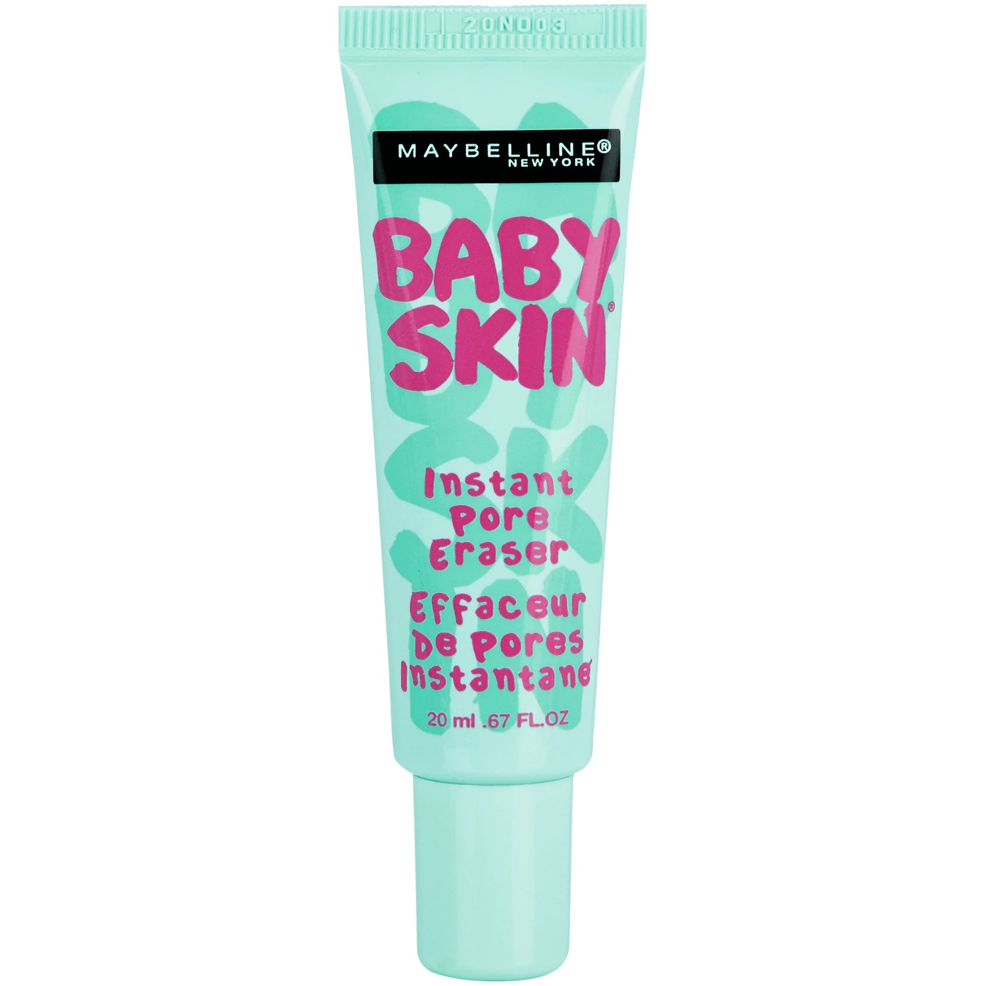 Baby Skin Instant Pore Eraser Primer, Clear, 0.67 Fl Oz
