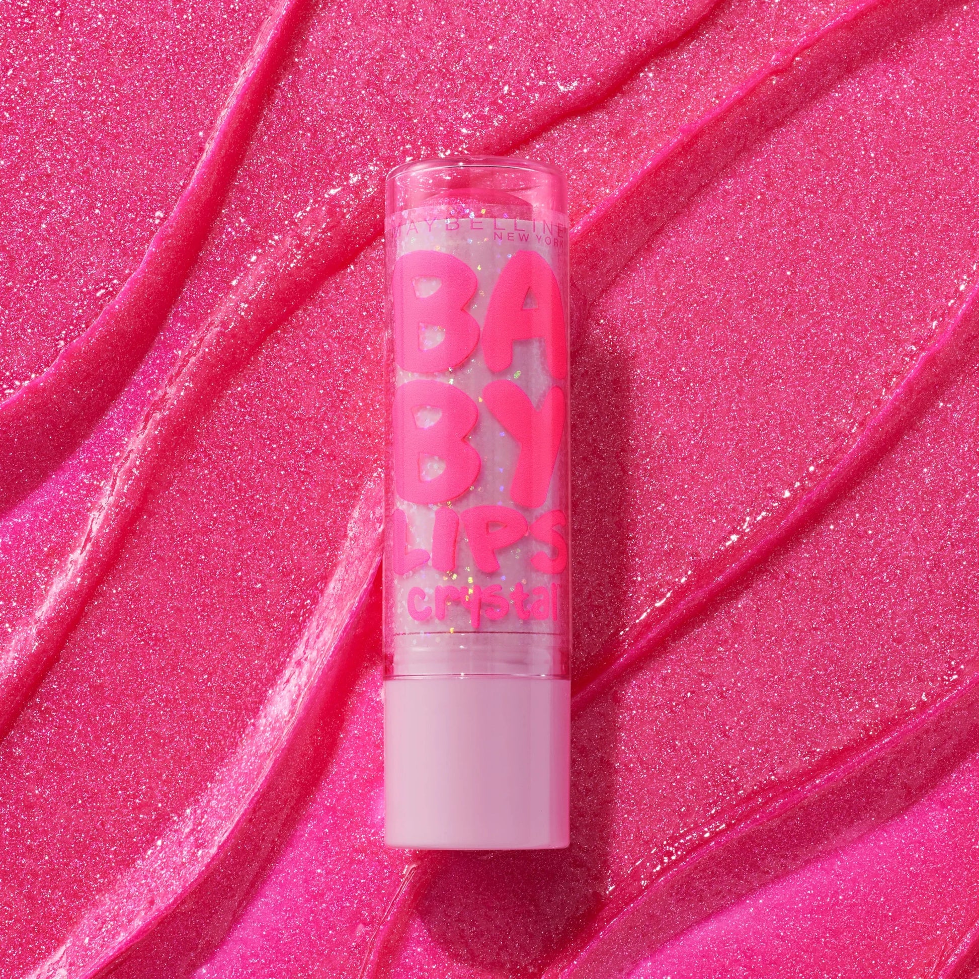 Baby Lips Crystal Moisturizing Lip Balm, Pink Quartz