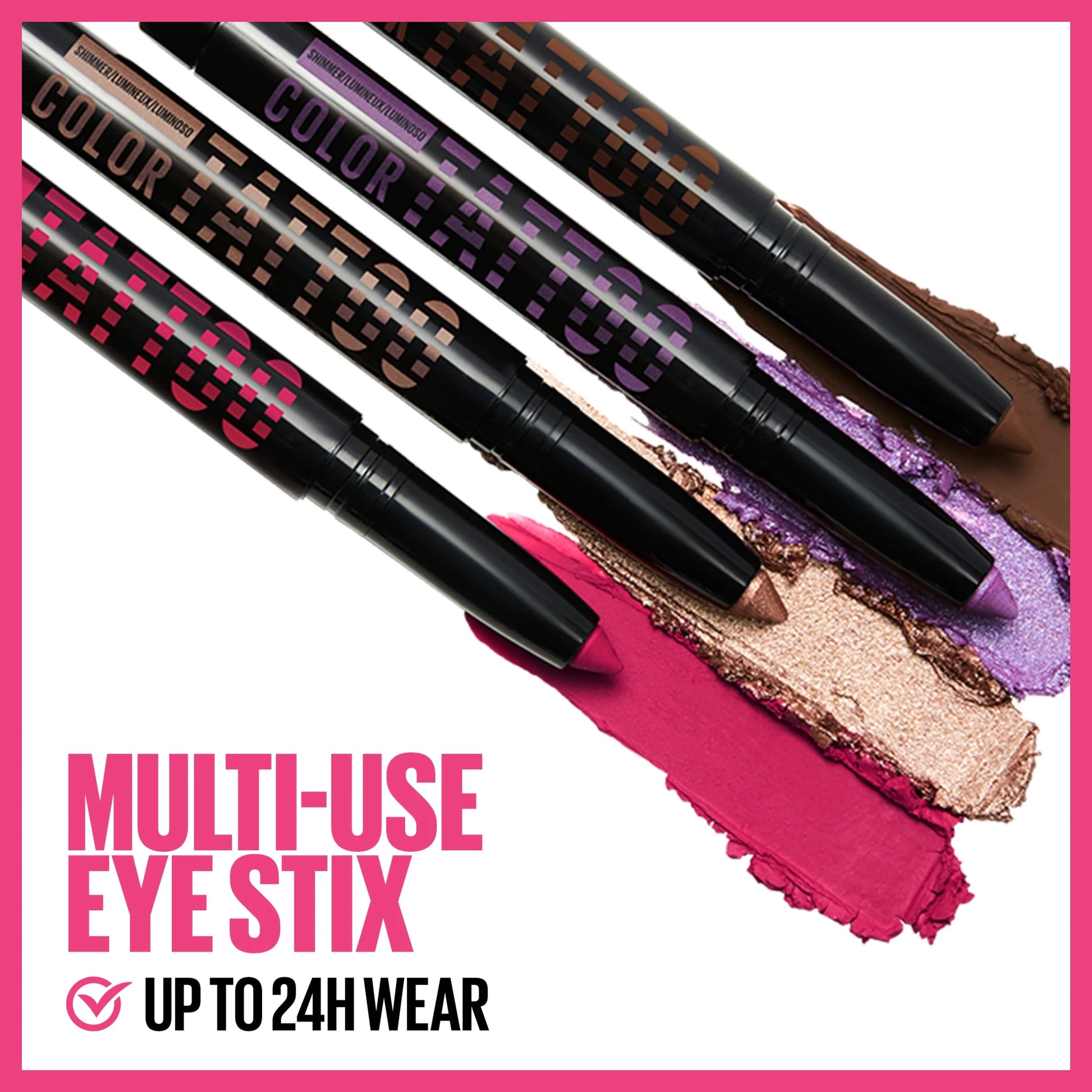 Color Tattoo Multi-Use Eye Shadow Stix, I Am Determined, 0.05 Oz