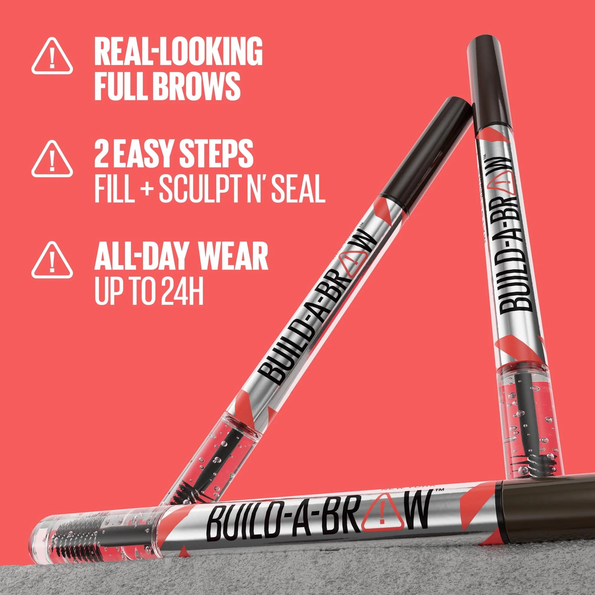 Build a Brow 2-In-1 Eyebrow Pen and Sealing Gel, Deep Brown