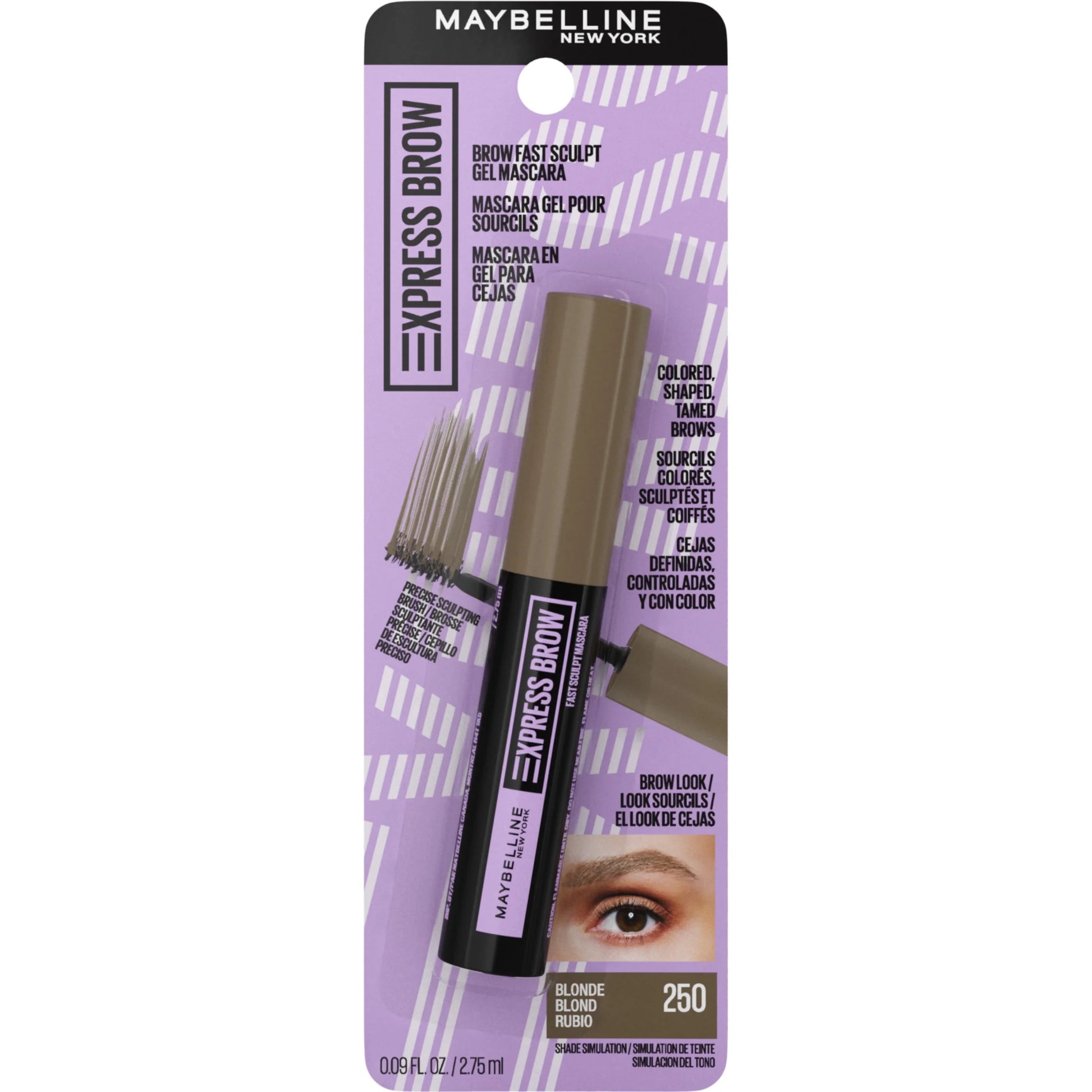 Brow Fast Sculpt Eyebrow Gel Mascara, Blonde